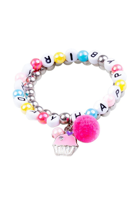 Happy Birthday Bracelet Set, 2pc