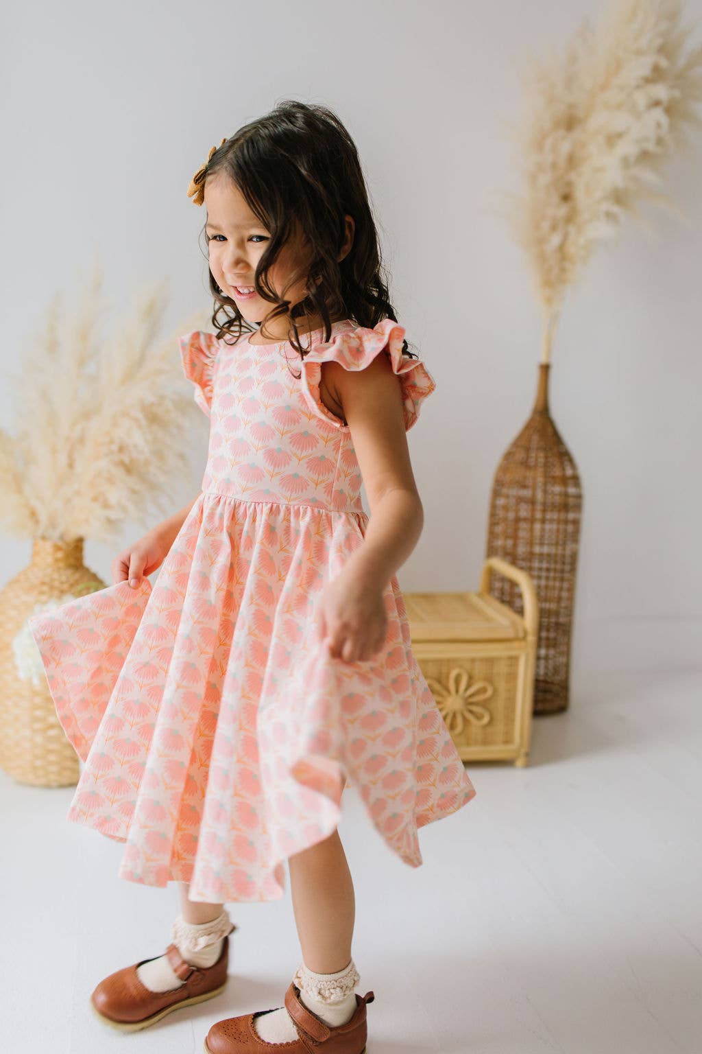 Olivia Dress in Petal Pop