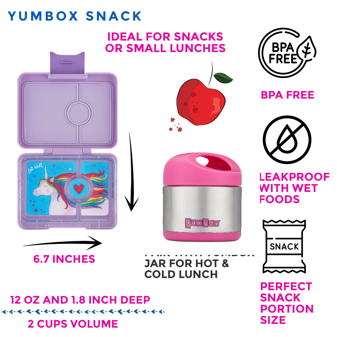 Yumbox Snack - Small Size Bento Lunch Box