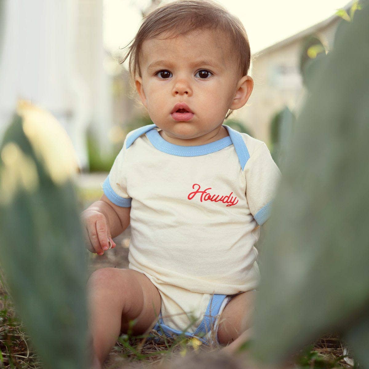 Howdy Vintage Ringer (Onesie)