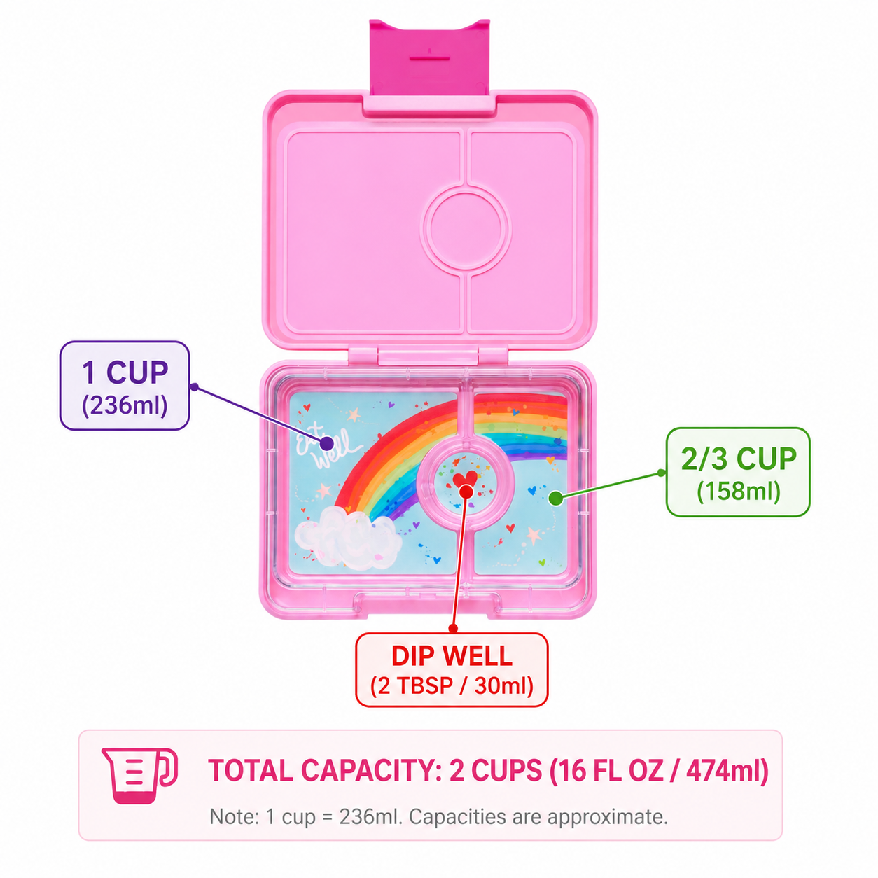 Yumbox Snack - Small Size Bento Lunch Box