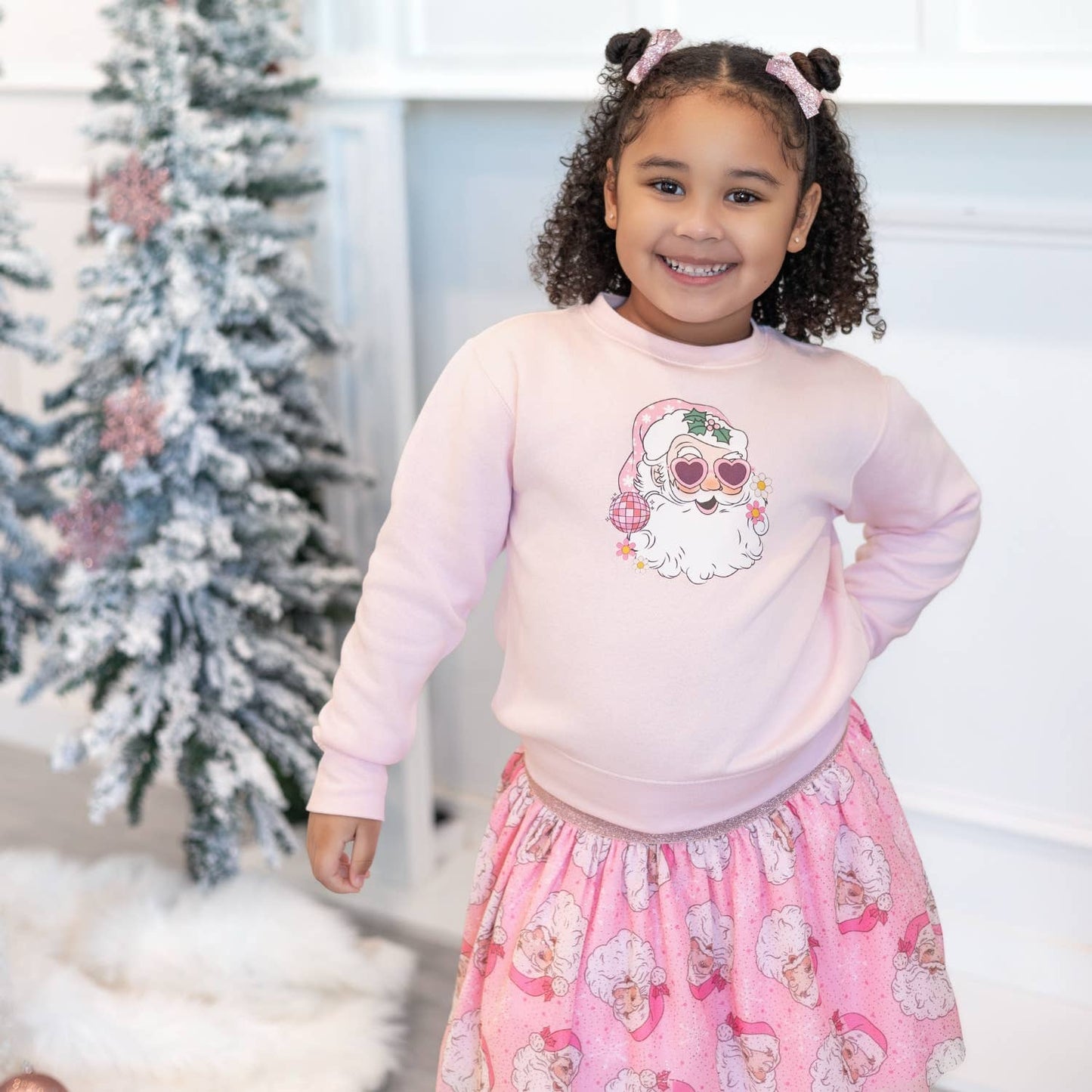 Disco Santa Christmas Sweatshirt