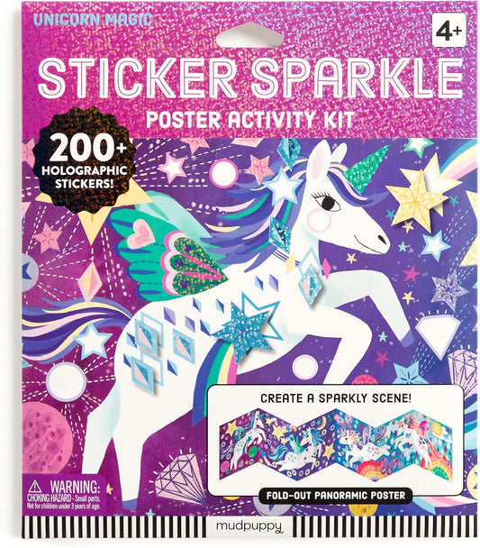 Unicorn Magic Sticker Sparkle Kit