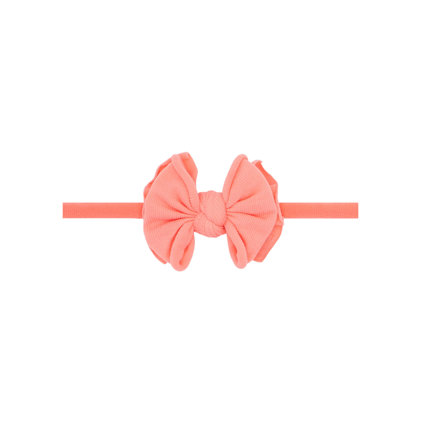 Baby Bling Baby FAB Skinny soft nylon bow headband