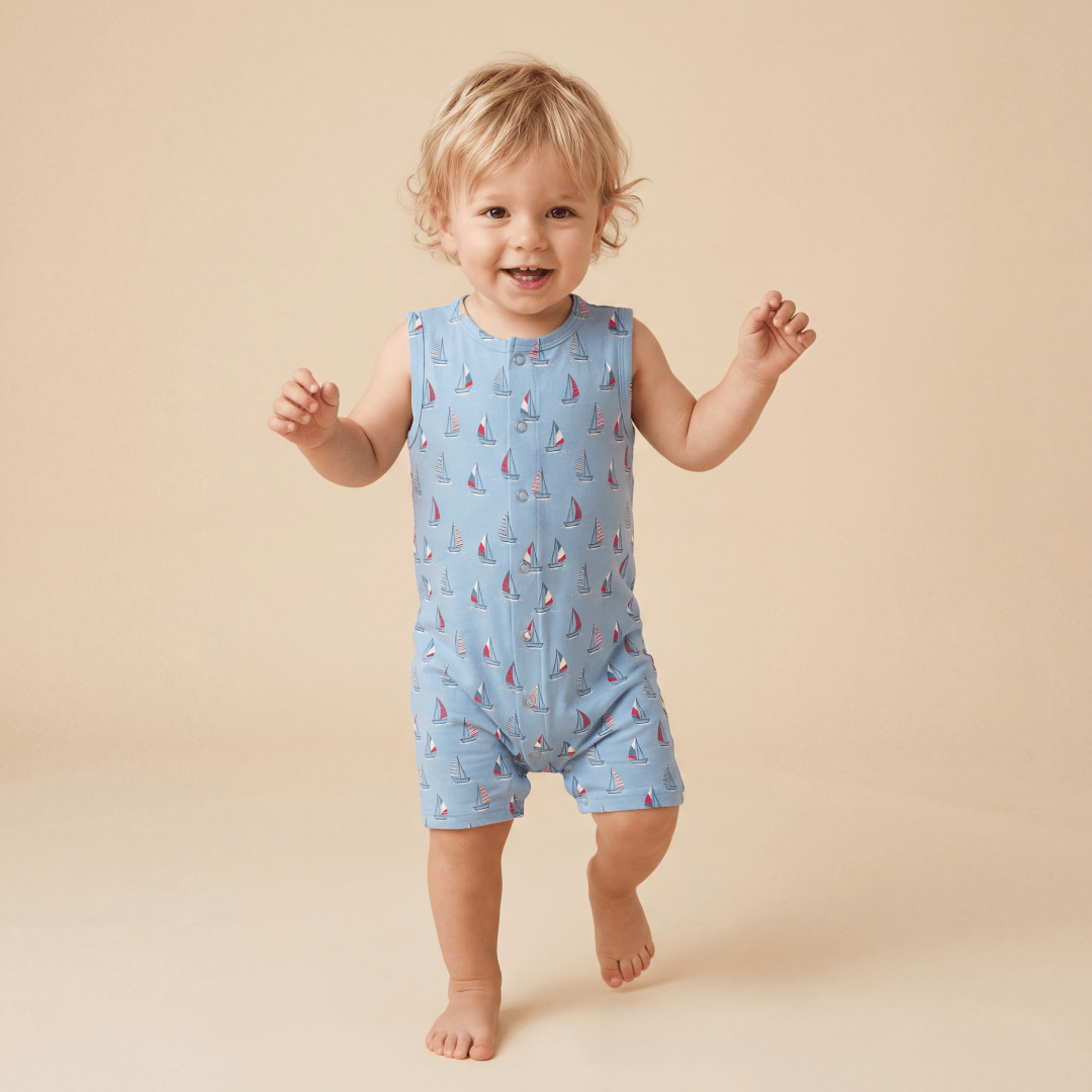 Out to Sea Tank Romper