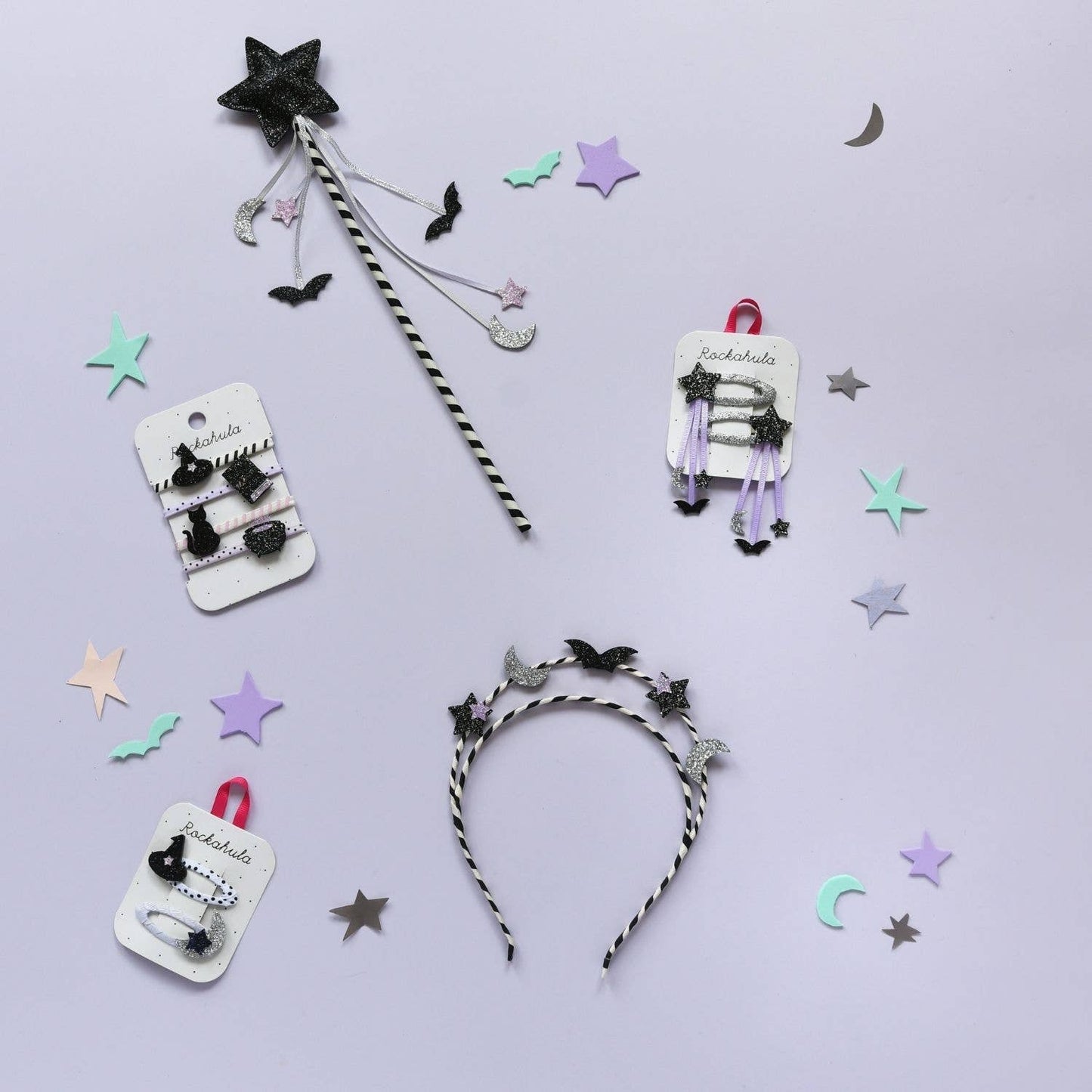 Witching Hour Glitter Clips