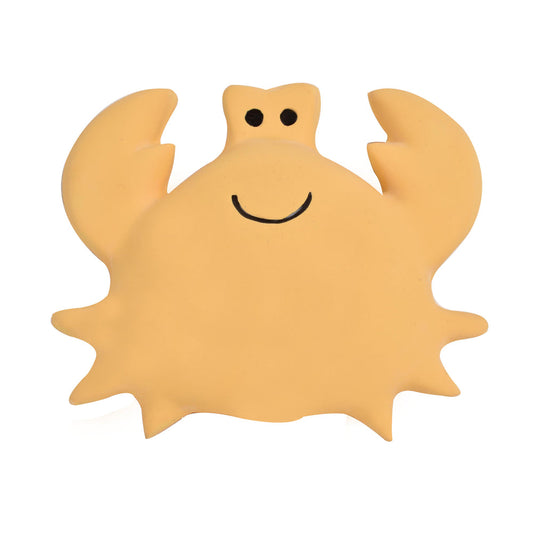 Crab - Natural Rubber Rattle