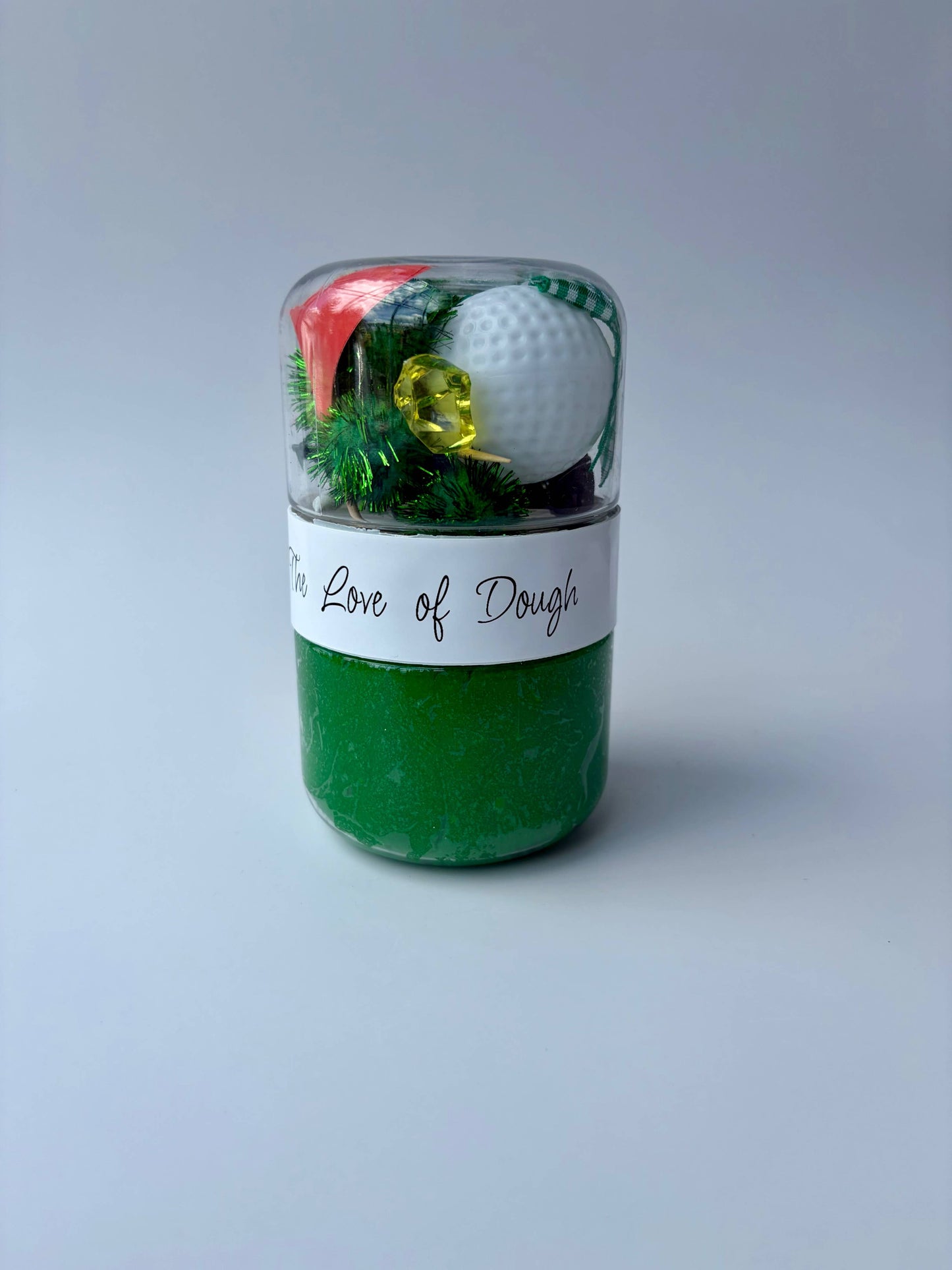 Golf Sensory Dough Double Jar