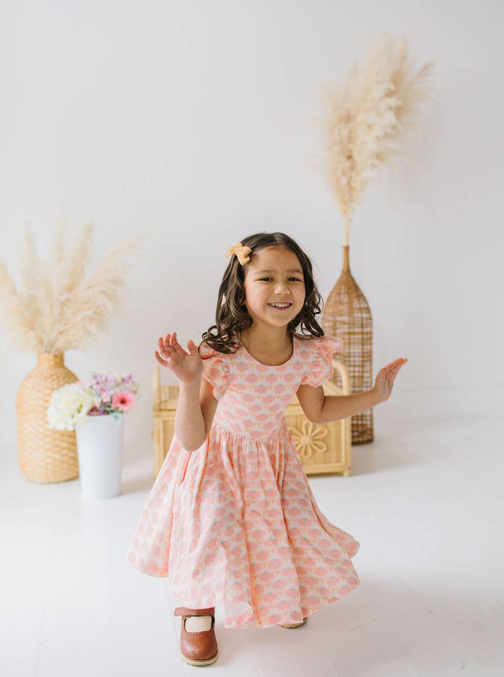 Olivia Dress in Petal Pop