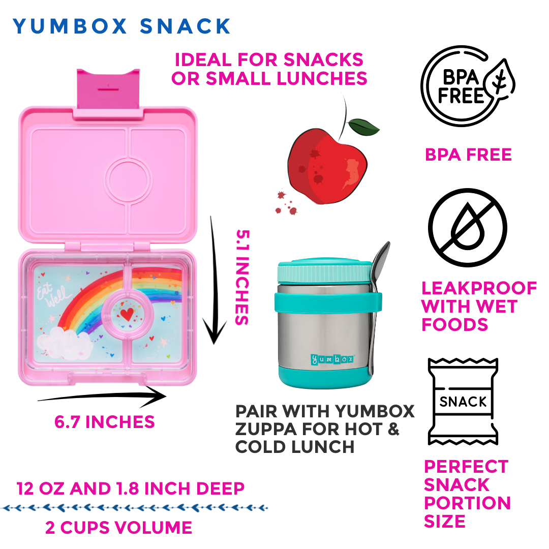 Yumbox Snack - Small Size Bento Lunch Box