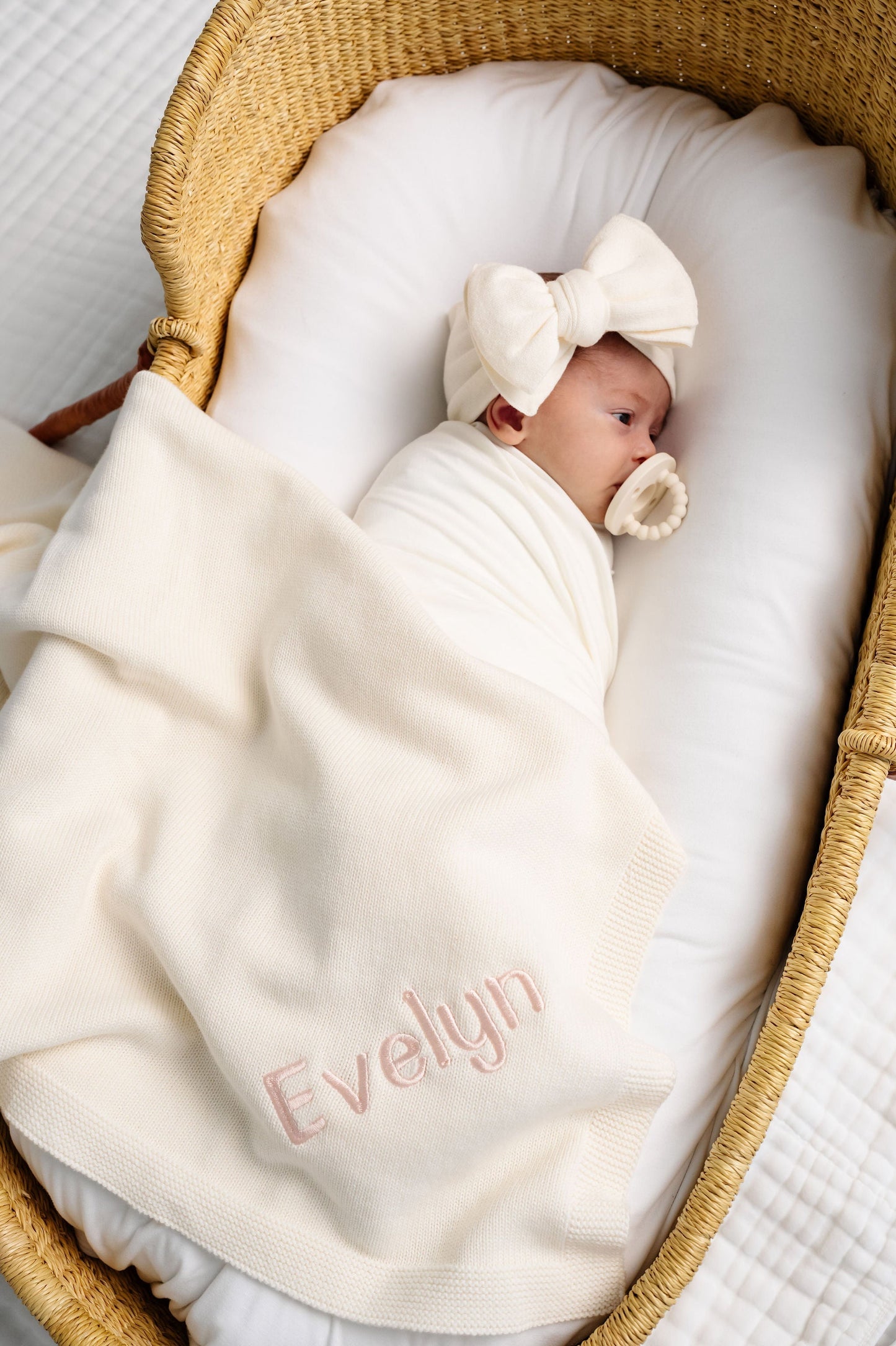 Knit Blanket - Blush
