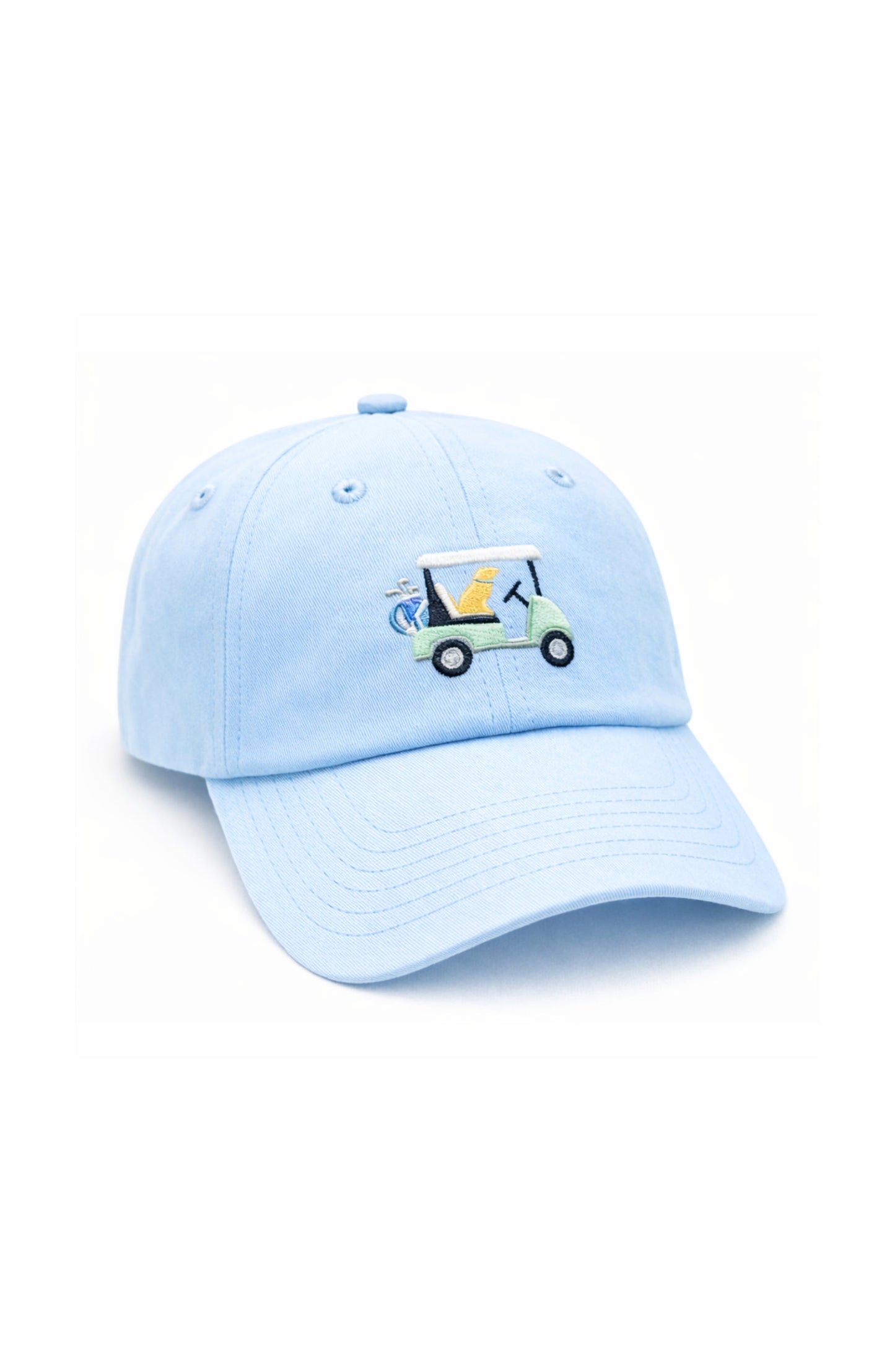 Dog Golf Baseball Hat