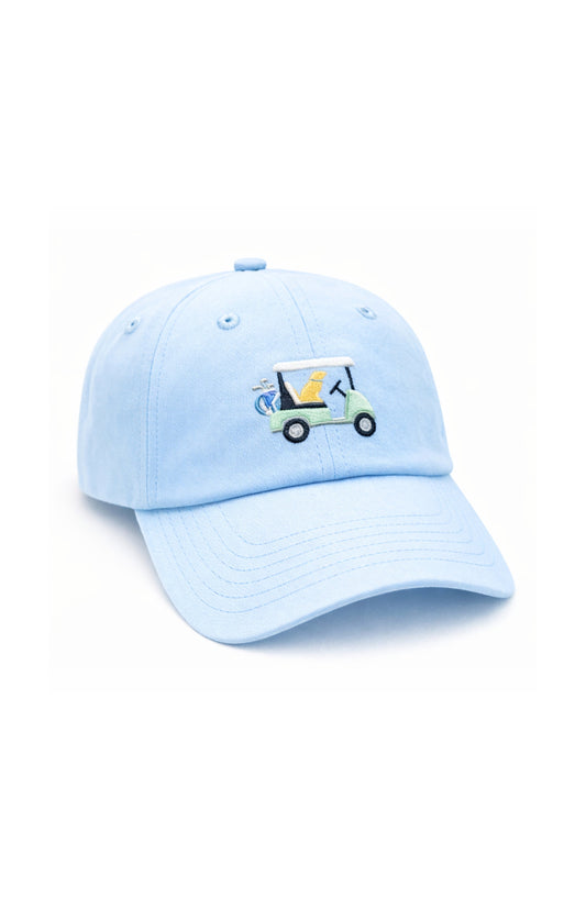 Dog Golf Baseball Hat