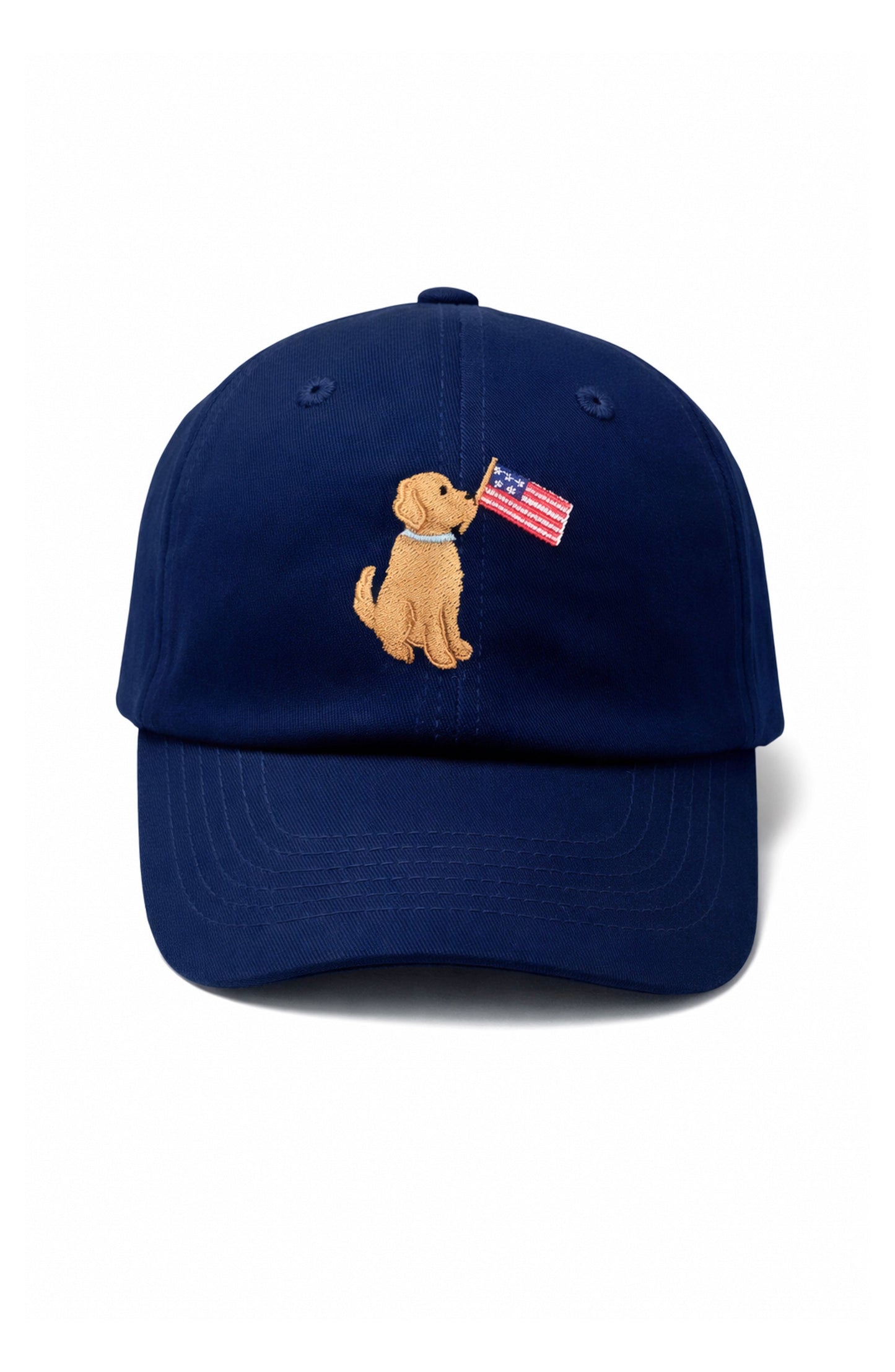 Patriotic Dog Baseball Hat