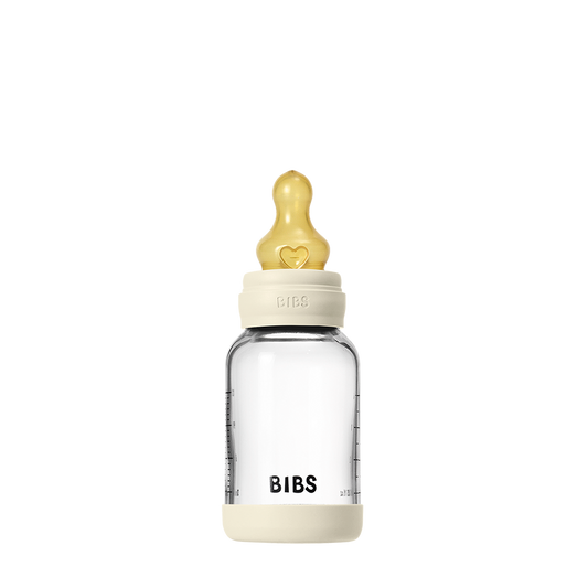Baby Glass Bottle Set 4oz Latex