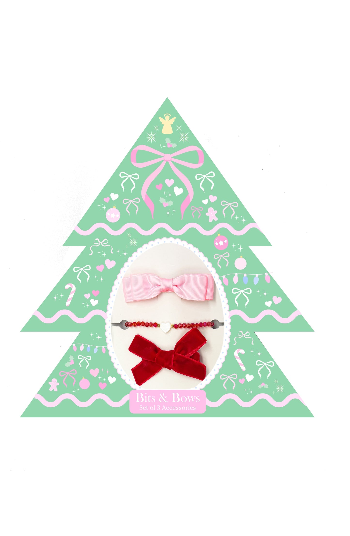 Christmas Tree Bow & Bracelet Kit