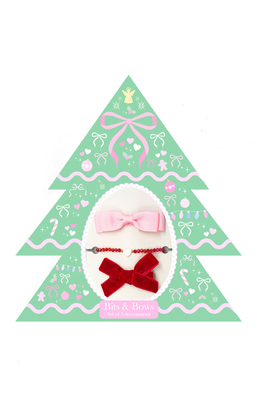 Christmas Tree Bow & Bracelet Kit