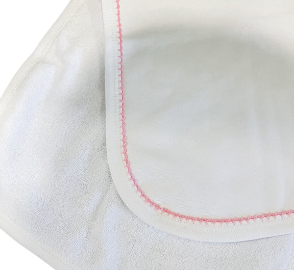 Burp Cloth- Picot Trim