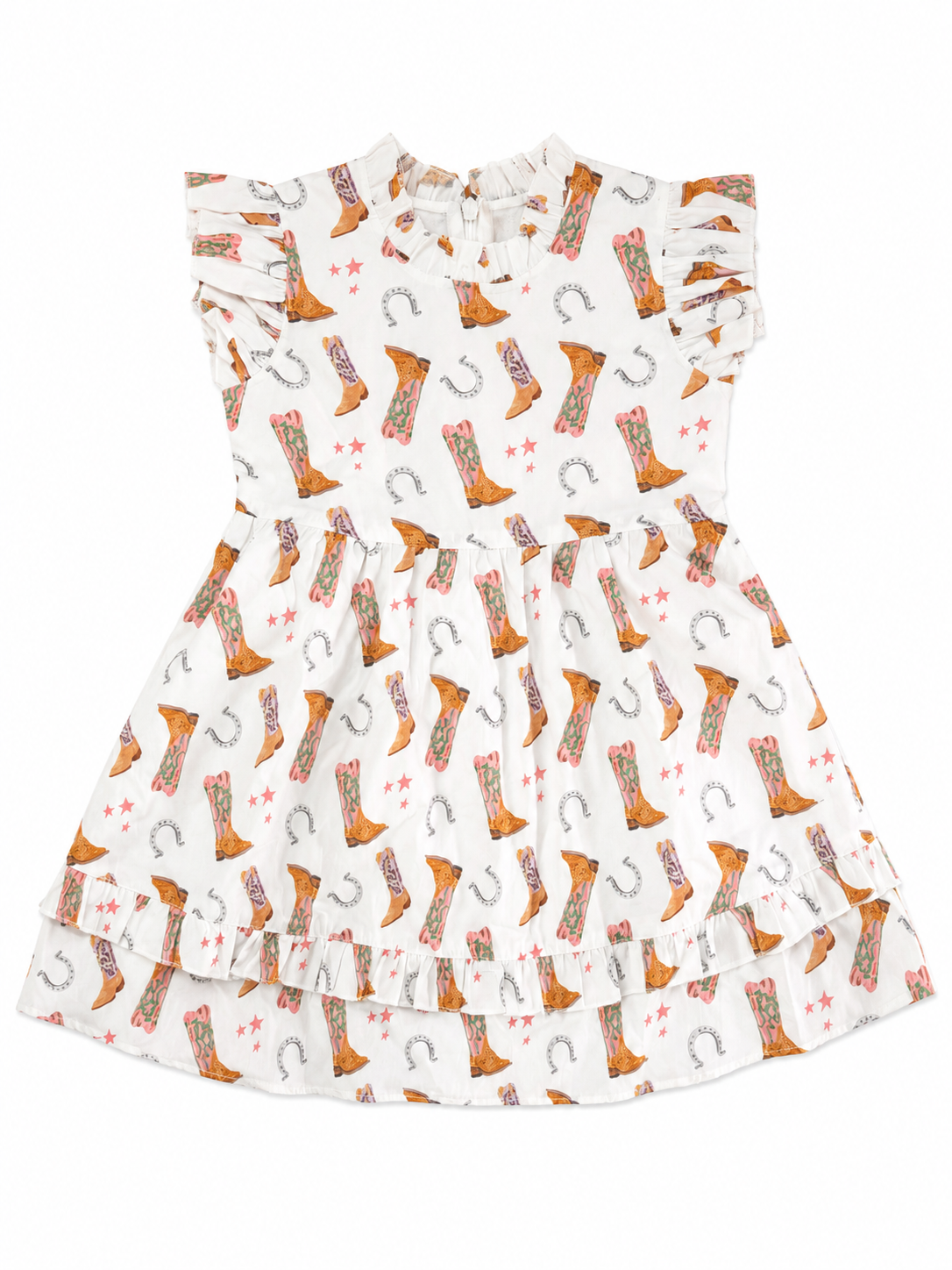 Chandler Dress - Boots - Pink