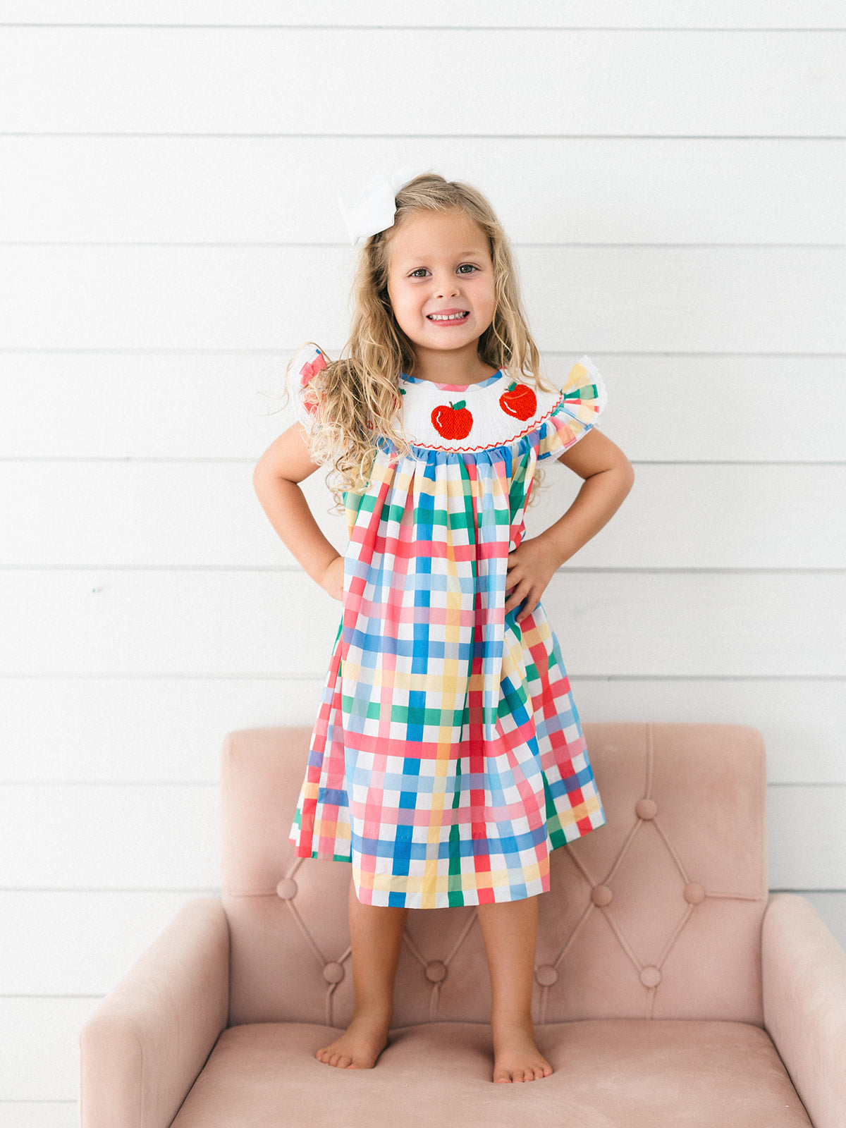 Color Pop Apple Dress