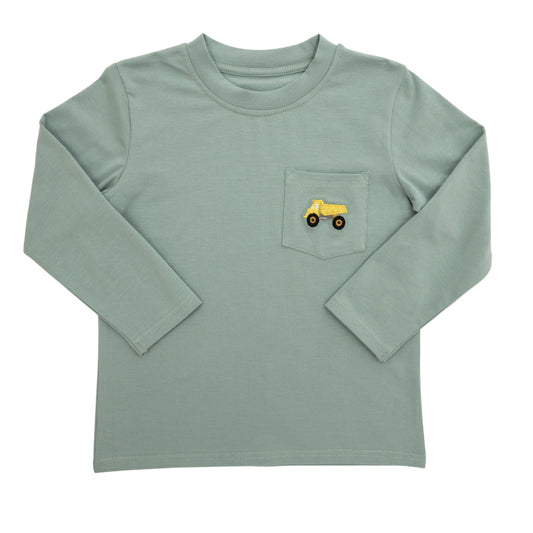 Dump Truck Pocket Tee