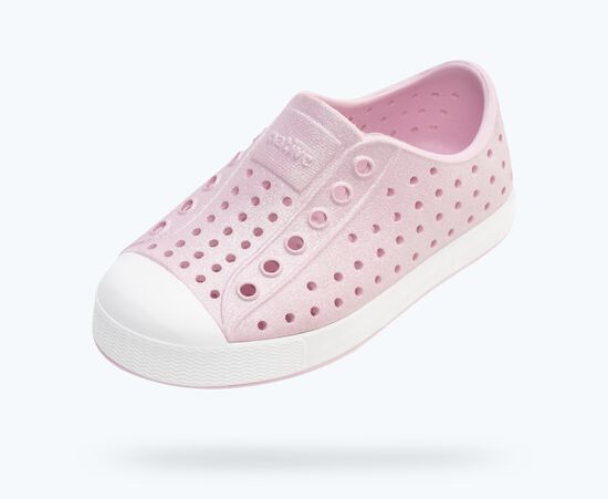 Native Jefferson Bio-Bling Barely Pink Bling/Shell White