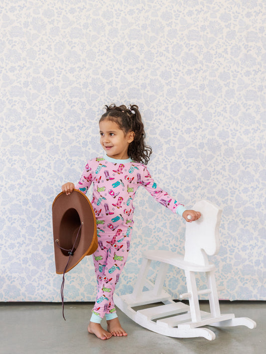 Girlie Boots PJ Set