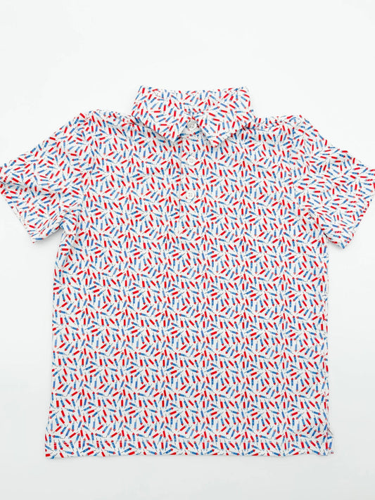 Fireworks Boys' Polo