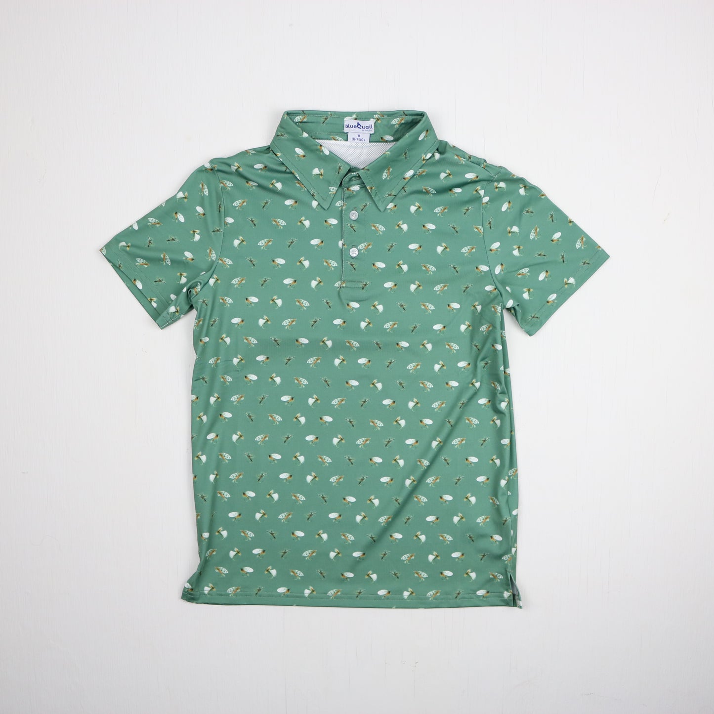 Fly Fishing Polo Short Sleeve Shirt