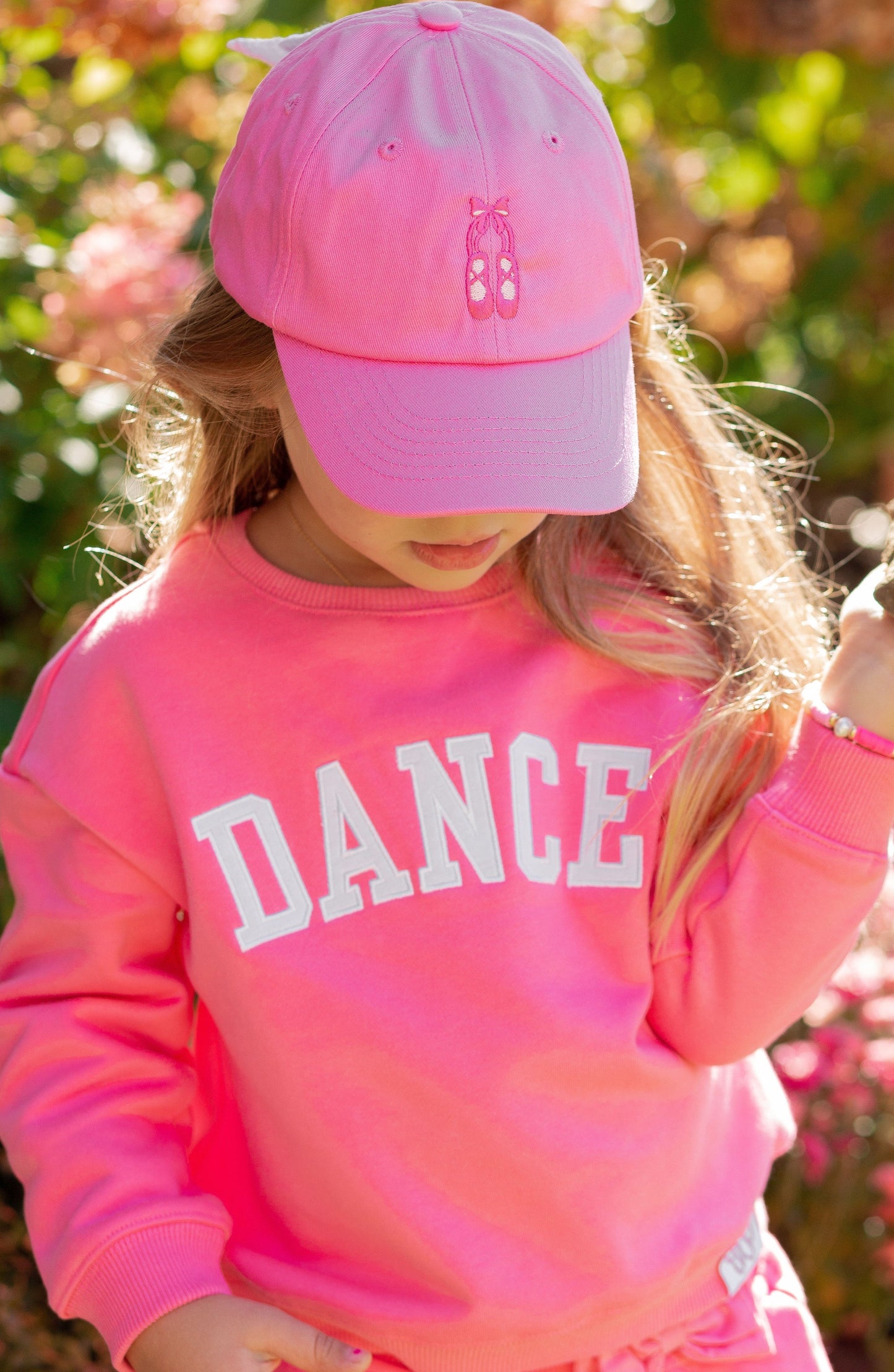 Ballet Slipper Bow Baseball Hat