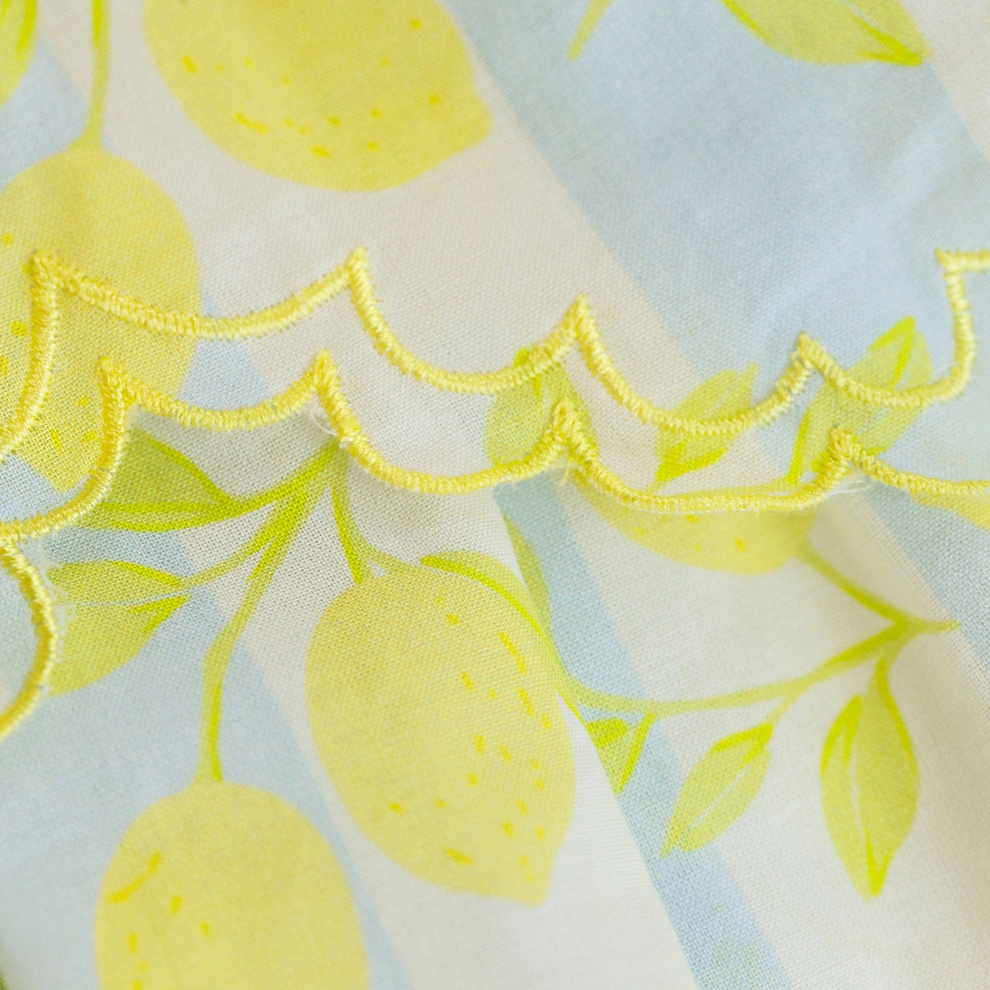 Finley Dress-Lemons Blue
