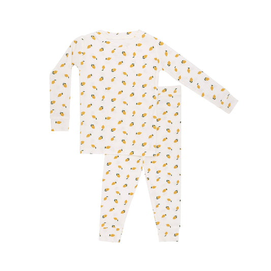 Lemons Small Ribbed Two-Piece Set