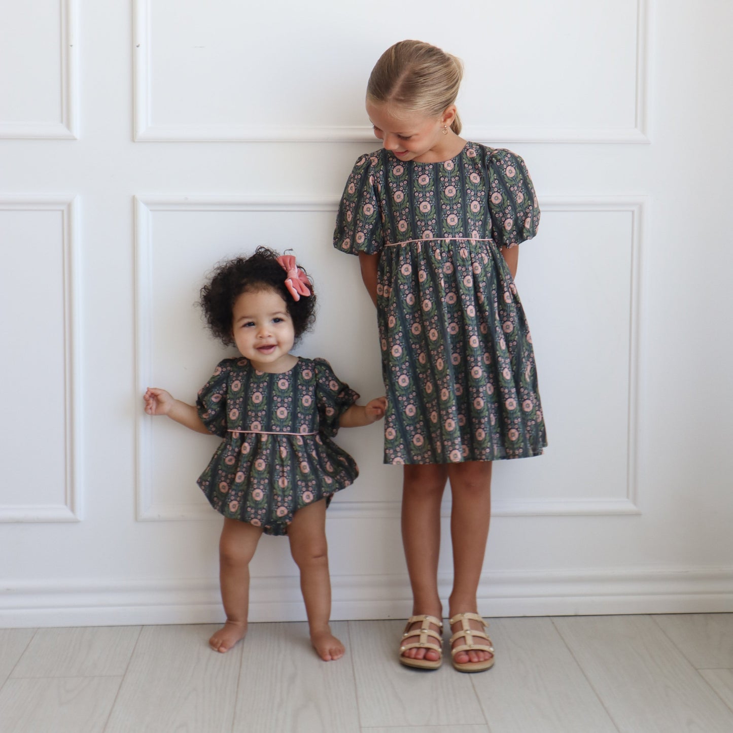 Denise Dress - Navy Floral