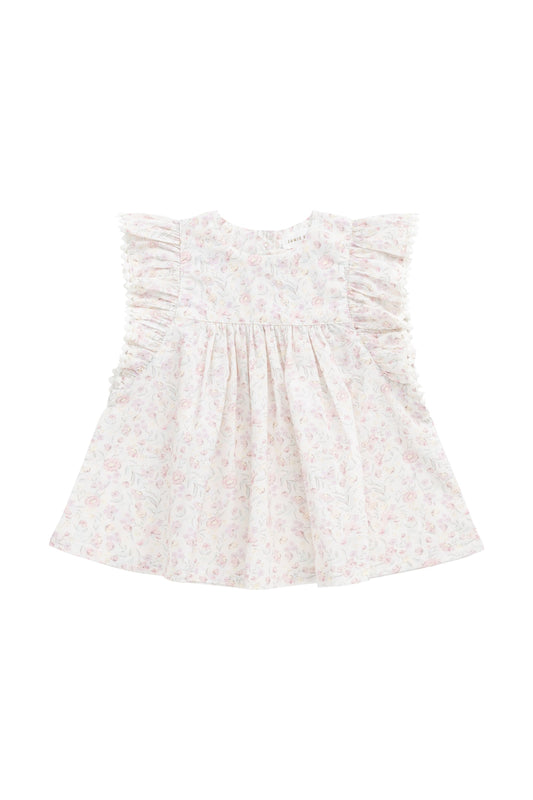 Organic Cotton Eleanor Top - Grace Floral