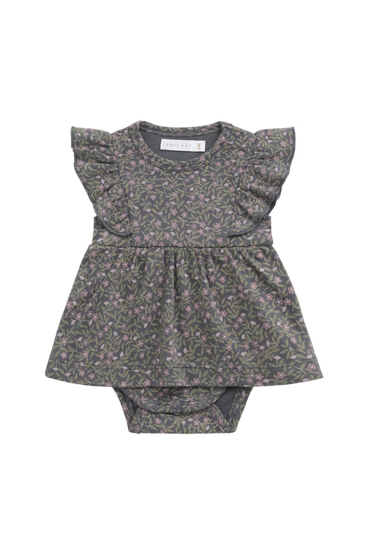 Organic Cotton Elianna Playsuit - Phoebe Lava