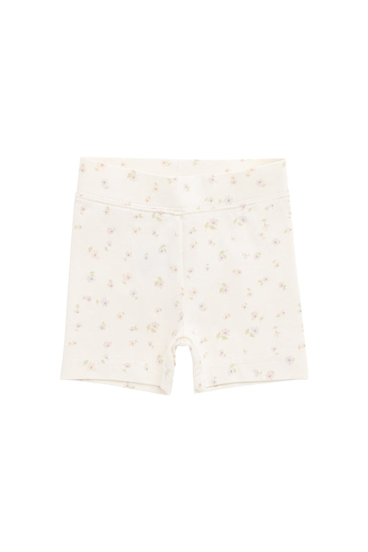 Organic Cotton Everyday Bike Short - Briella Whisper