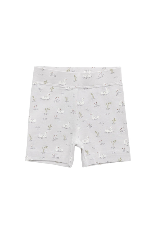 Organic Cotton Everyday Bike Short - Swanning Dawn Blue