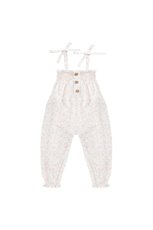 Organic Cotton Mirabel Jumpsuit - Grace Floral