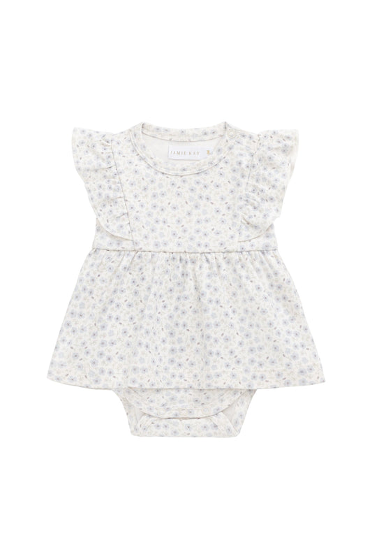Organic Cotton Elianna Playsuit - Penelope Evening Haze