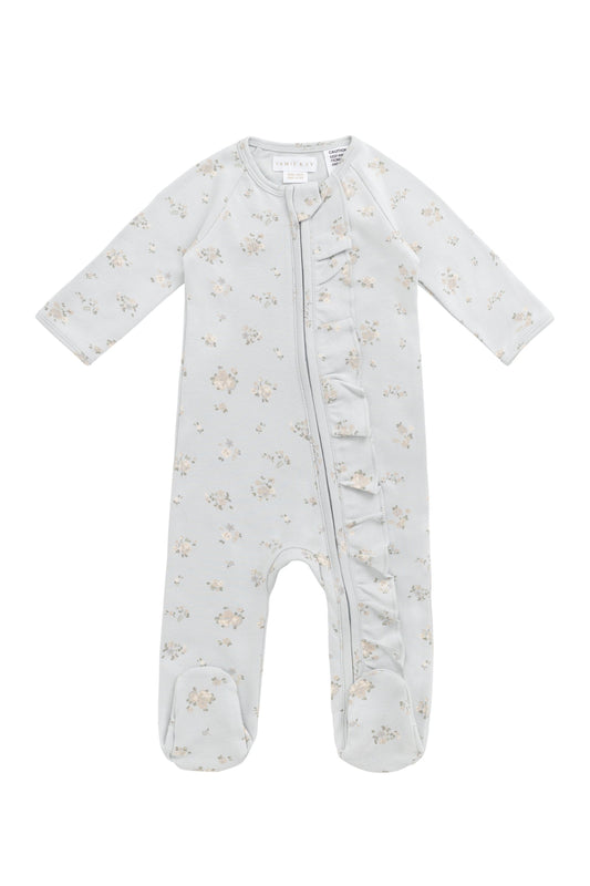Organic Cotton Melanie Onepiece - Petite Fleur Blue
