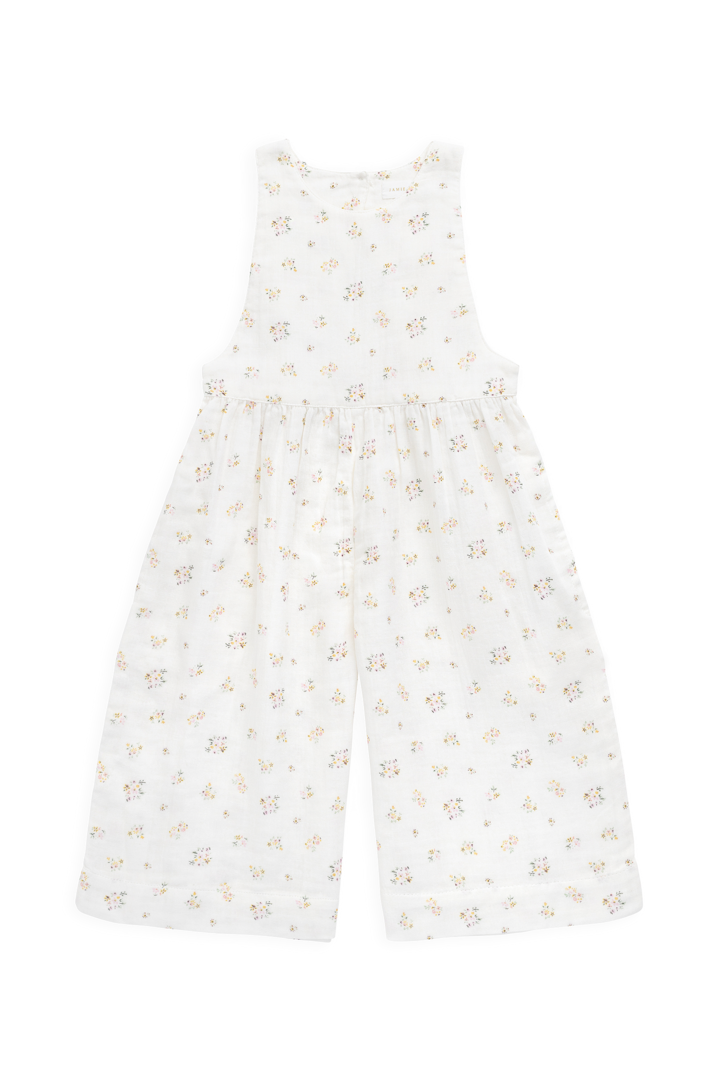 Organic Cotton Muslin Marceline Jumpsuit - Ayla Whisper