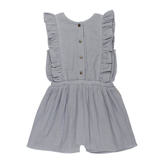 Organic Muslin Ruffle Jumper