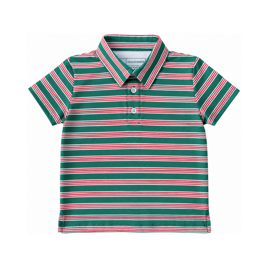 Kyle Polo - Red + Green Stripes