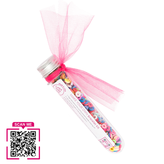 DIY Kids Vinyl Bracelet Kit Rainbow