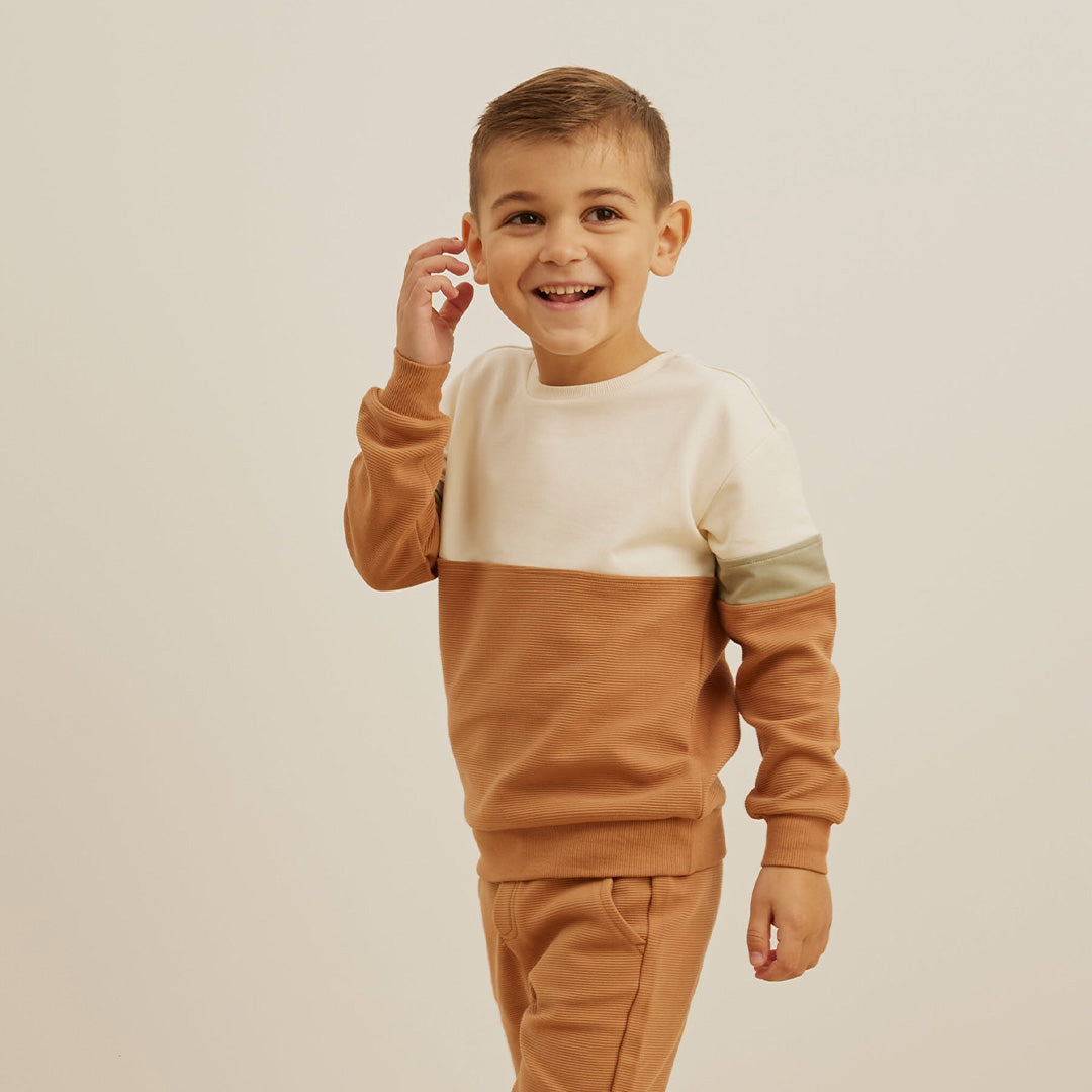 Sienna Ottoman Color Block Sweatshirt