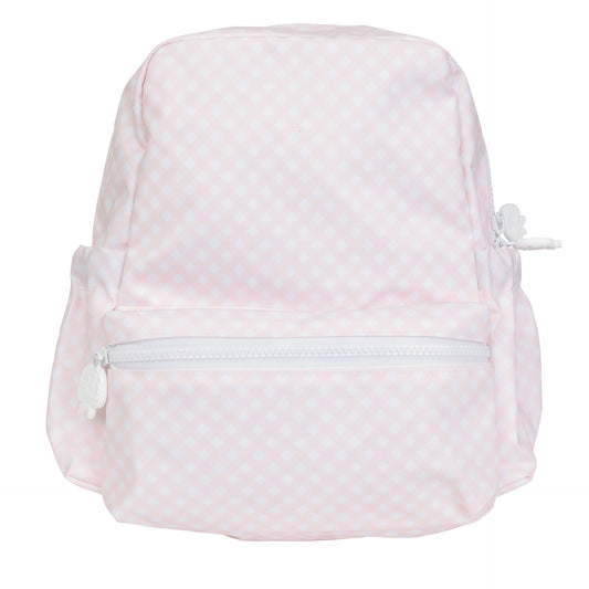 The Backpack Pink Gingham