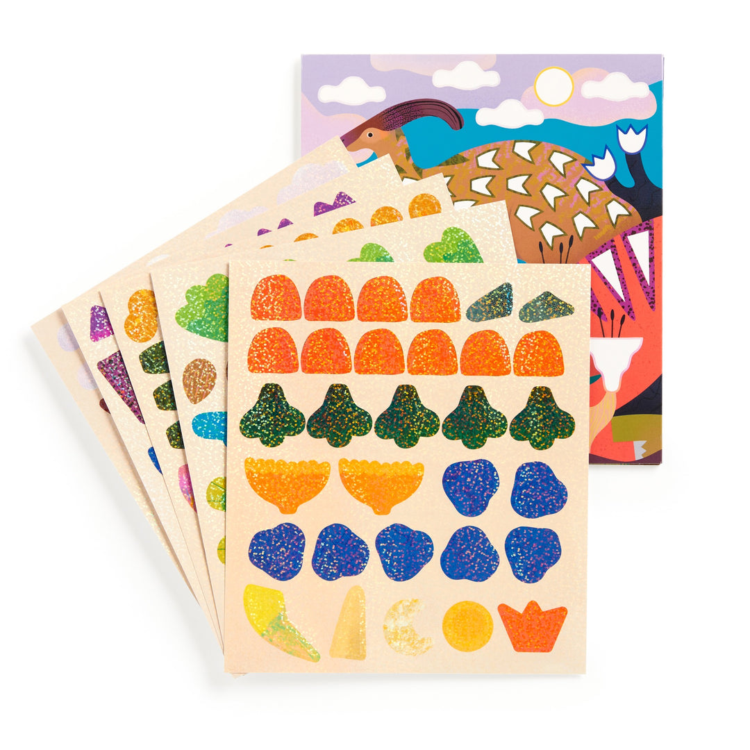 Dinosaur Land Sticker Sparkle Kit