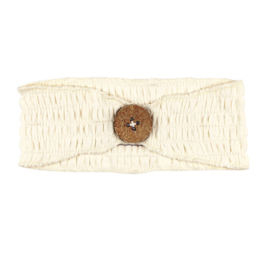 Organic Button Headband