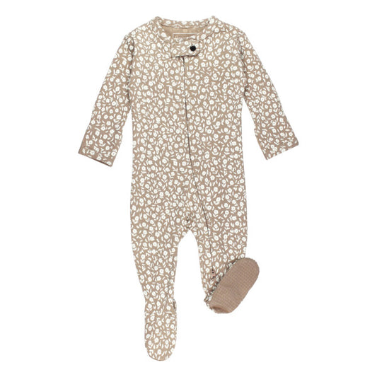 Organic 2-Way Zipper Footie