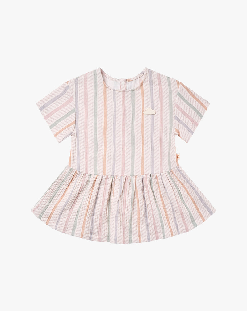 Caramel Stripes Dress